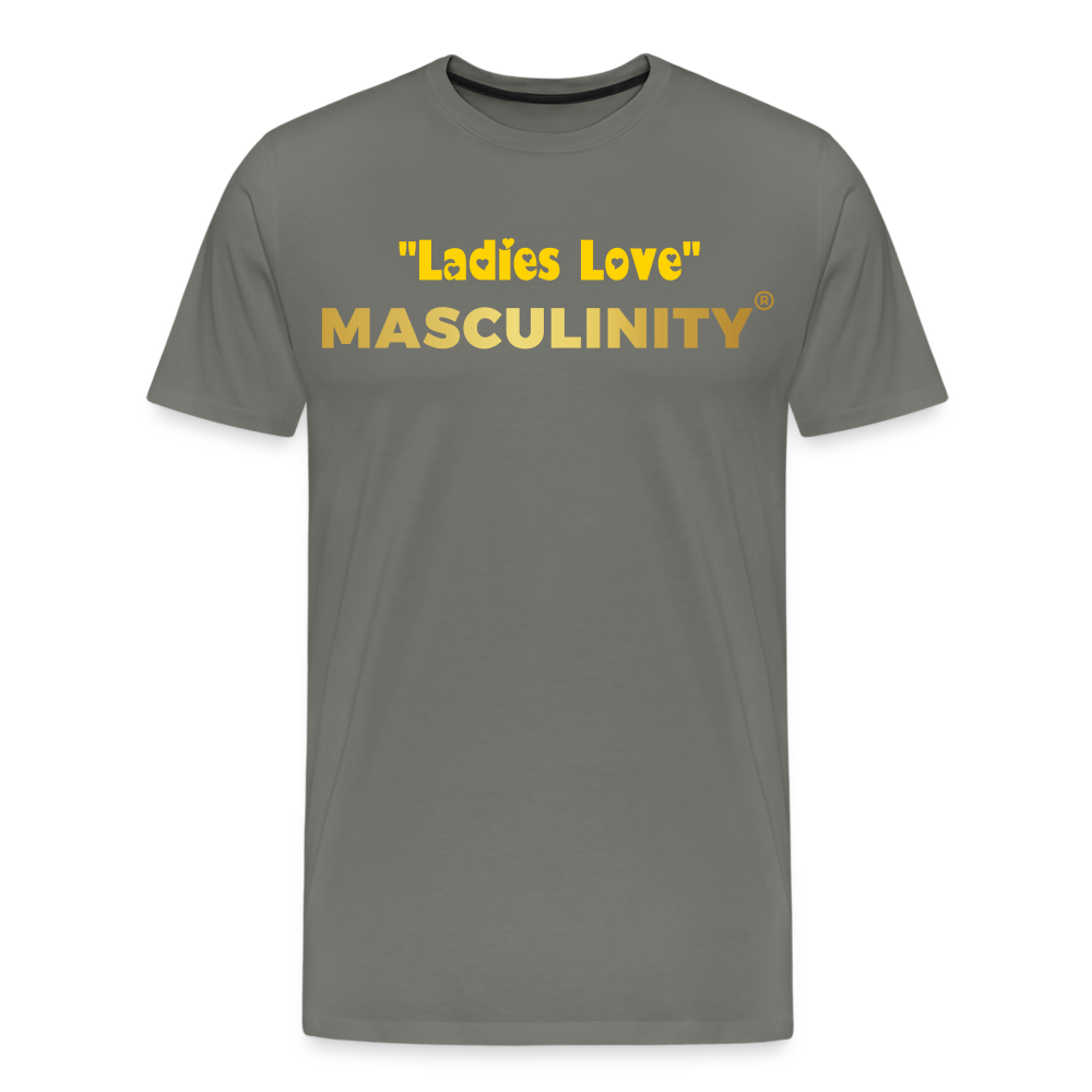 "Ladies Love" Masculinity - asphalt gray