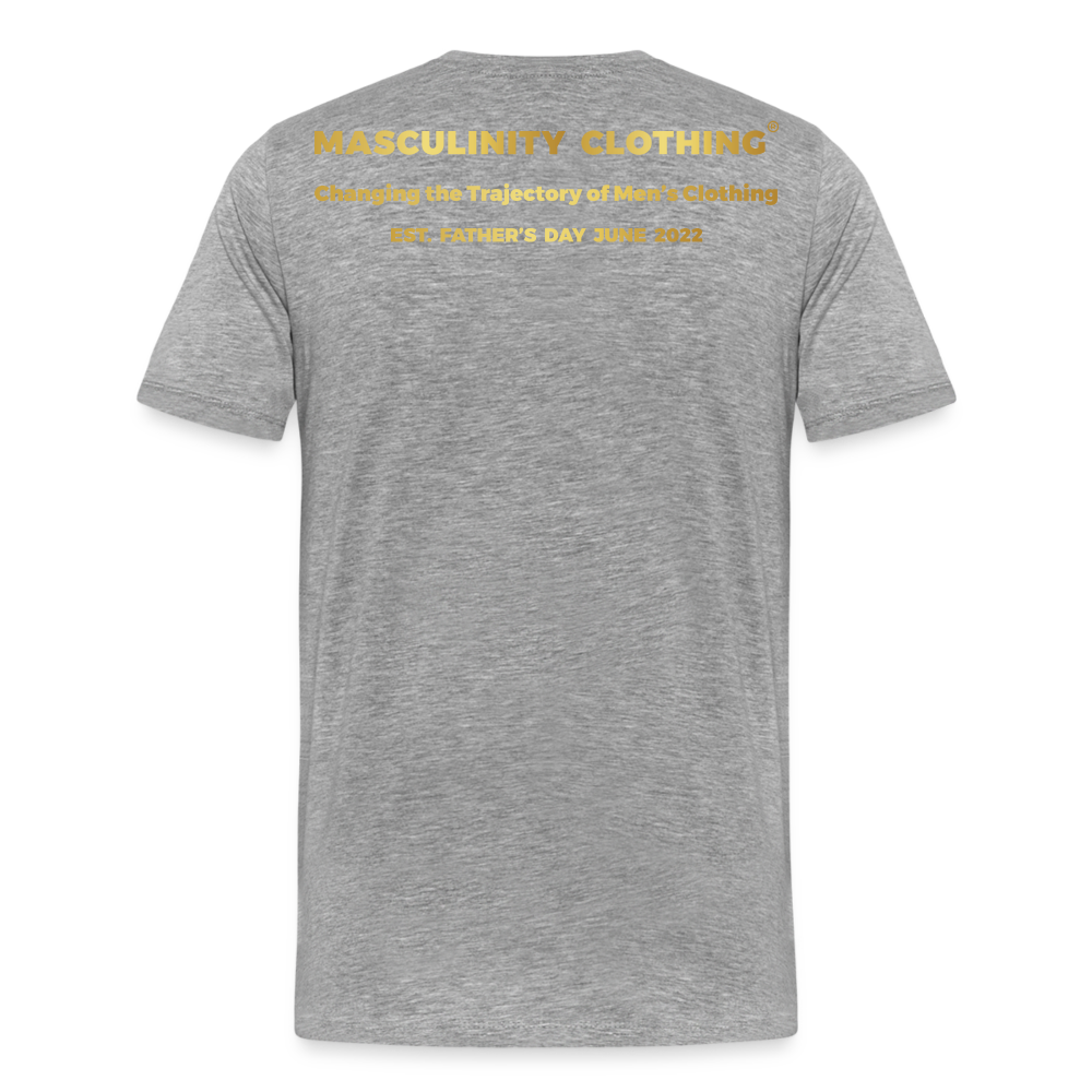 MASCULINITY T-Shirt - heather gray