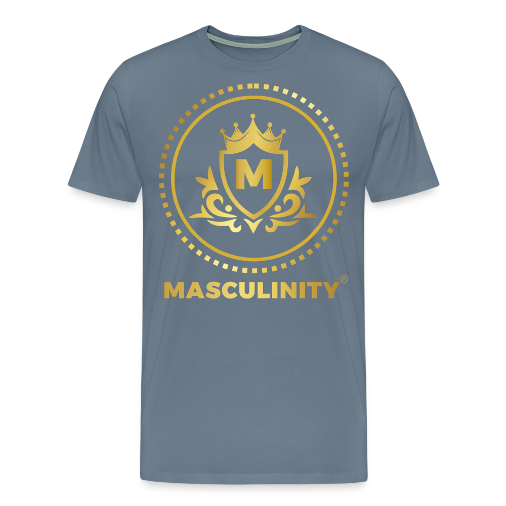 MASCULINITY T-Shirt - steel blue
