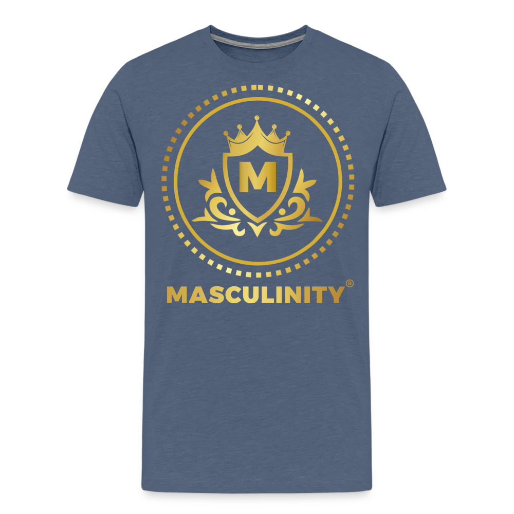 MASCULINITY T-Shirt - heather blue