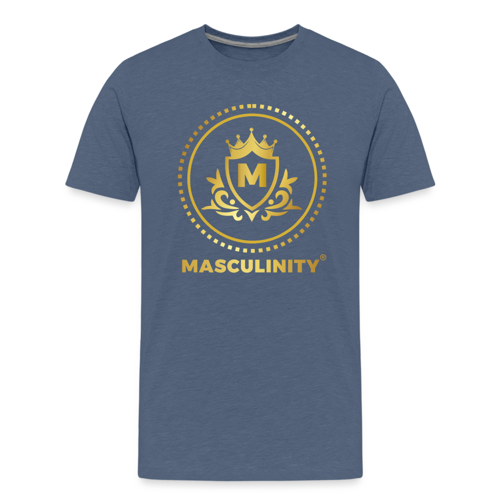 MASCULINITY BOYS PREMIUM T-SHIRT Kids' Premium T-Shirt - heather blue