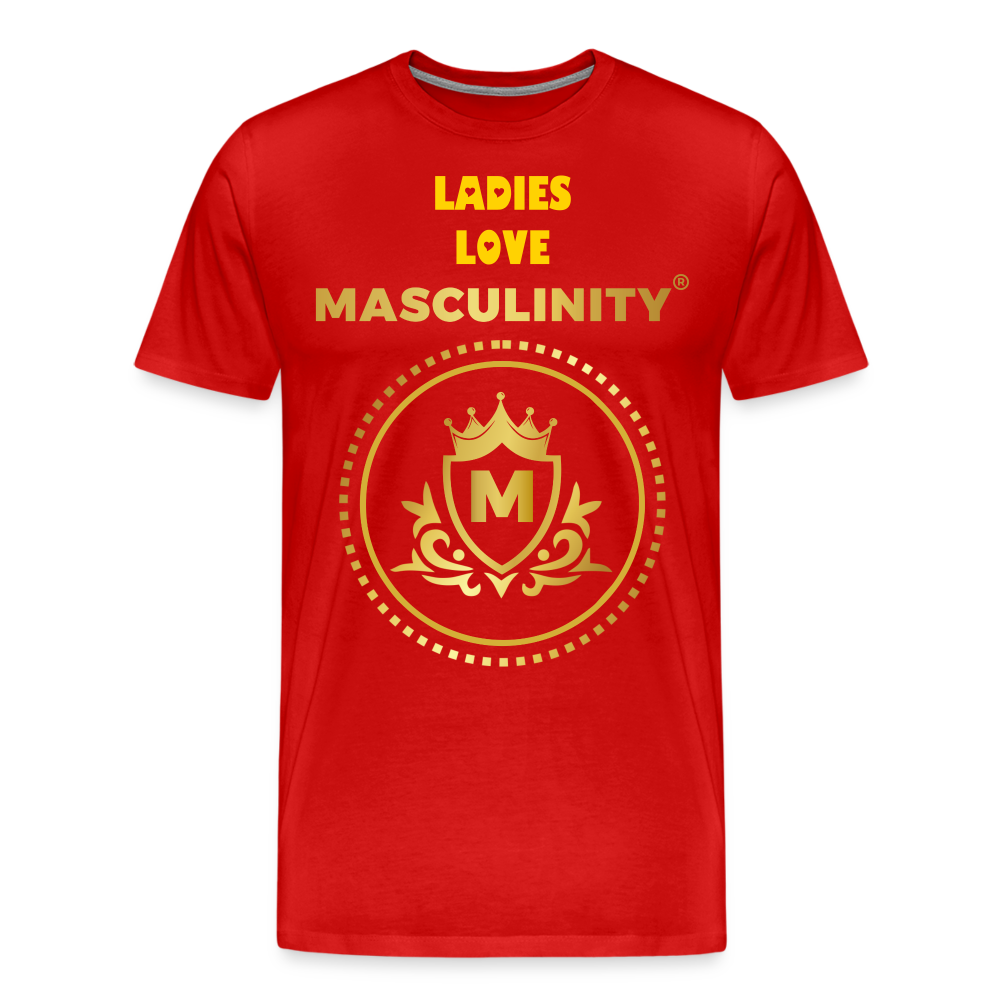 LADIES LOVE MASCULINITY - red