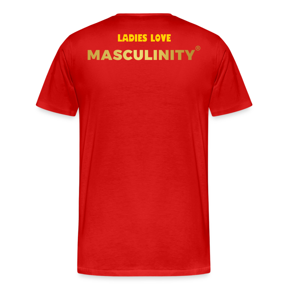 LADIES LOVE MASCULINITY - red