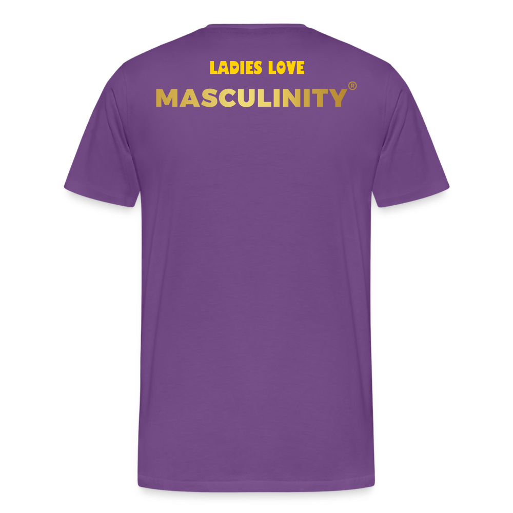 LADIES LOVE MASCULINITY - purple