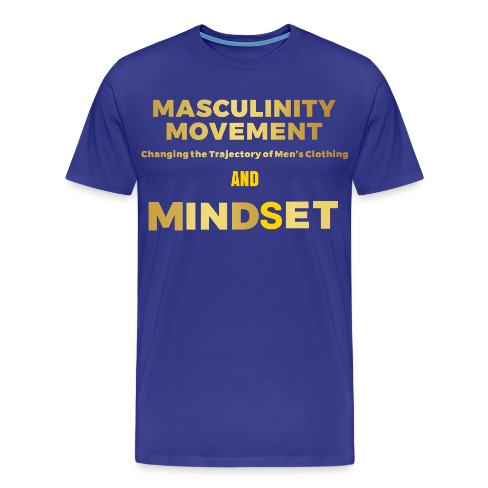 MASCULINITY MOVEMENT CHANGING THE TRAJECTORY OF MEN'S CLOTHING AND MINDSET - royal blue