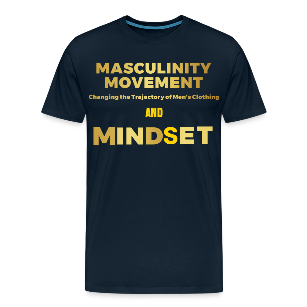 MASCULINITY MOVEMENT CHANGING THE TRAJECTORY OF MEN'S CLOTHING AND MINDSET - deep navy