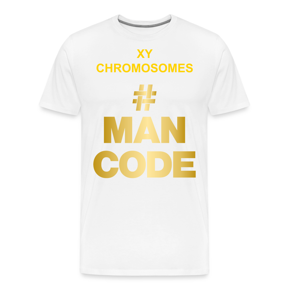MANCODE XY CHROMOSOMES SCIENCE AND FACTS OVER FEELINGS AND FICTION - white