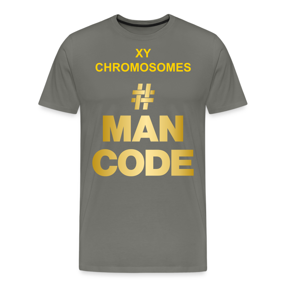 MANCODE XY CHROMOSOMES SCIENCE AND FACTS OVER FEELINGS AND FICTION - asphalt gray
