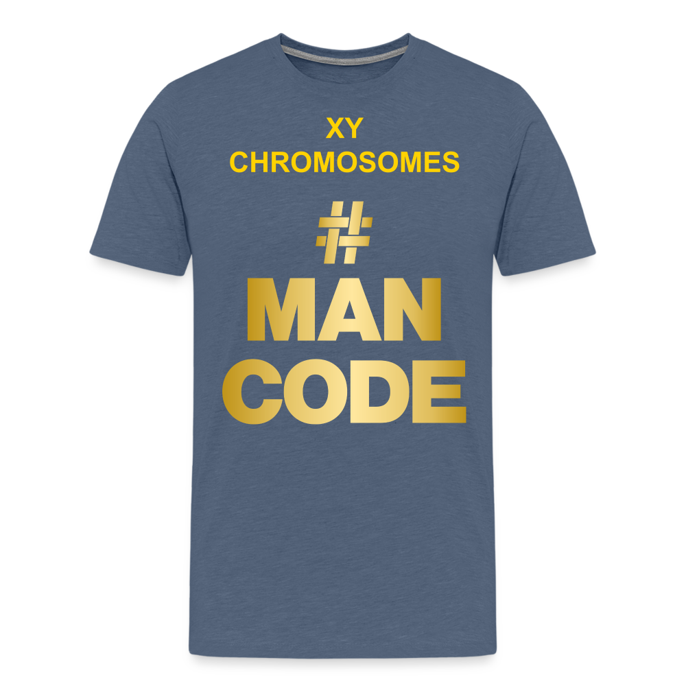 MANCODE XY CHROMOSOMES SCIENCE AND FACTS OVER FEELINGS AND FICTION - heather blue
