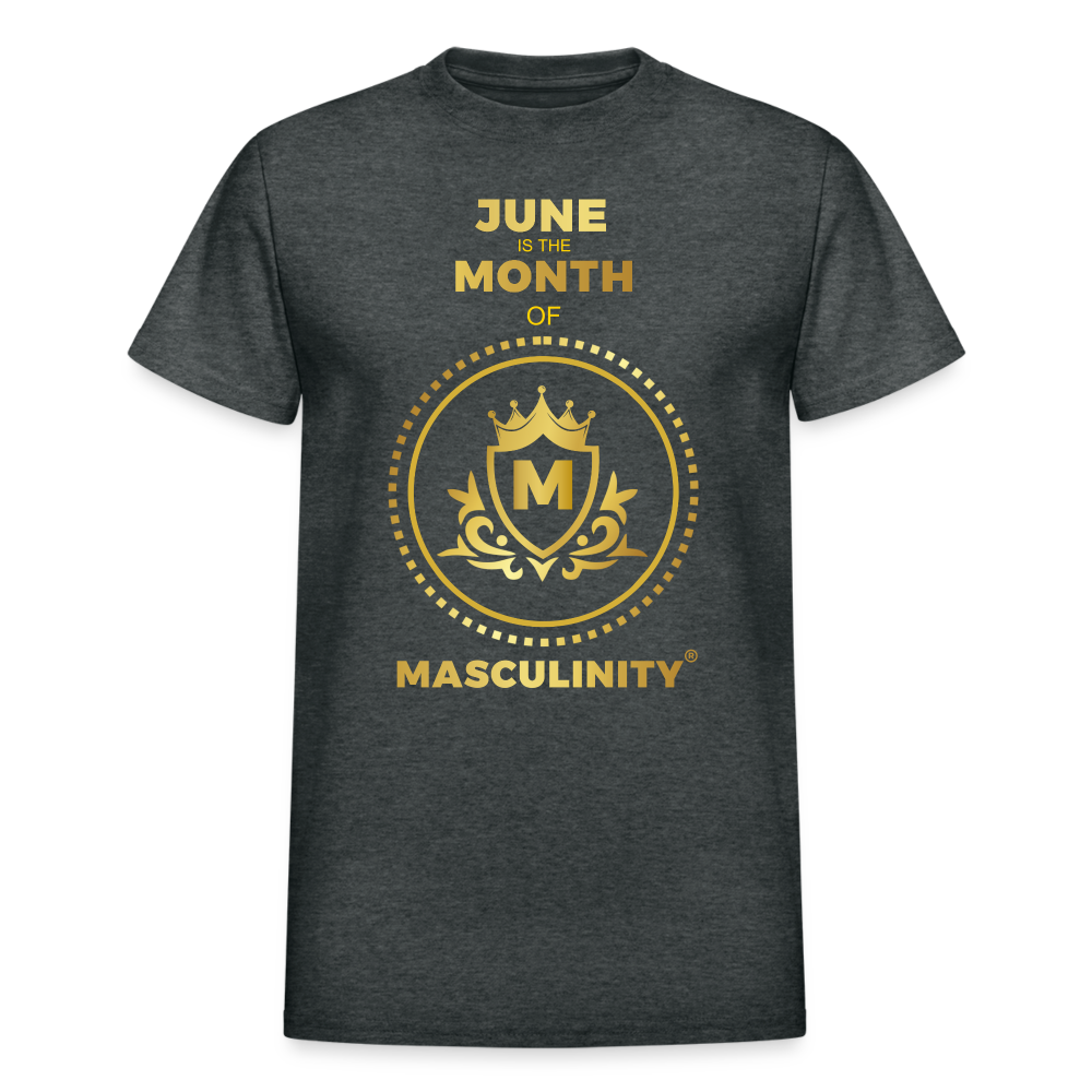 JUNE IS THE MONTH OF MASCULINTY MASCULINTY MOVEMENT EST JUNE 2023 - deep heather