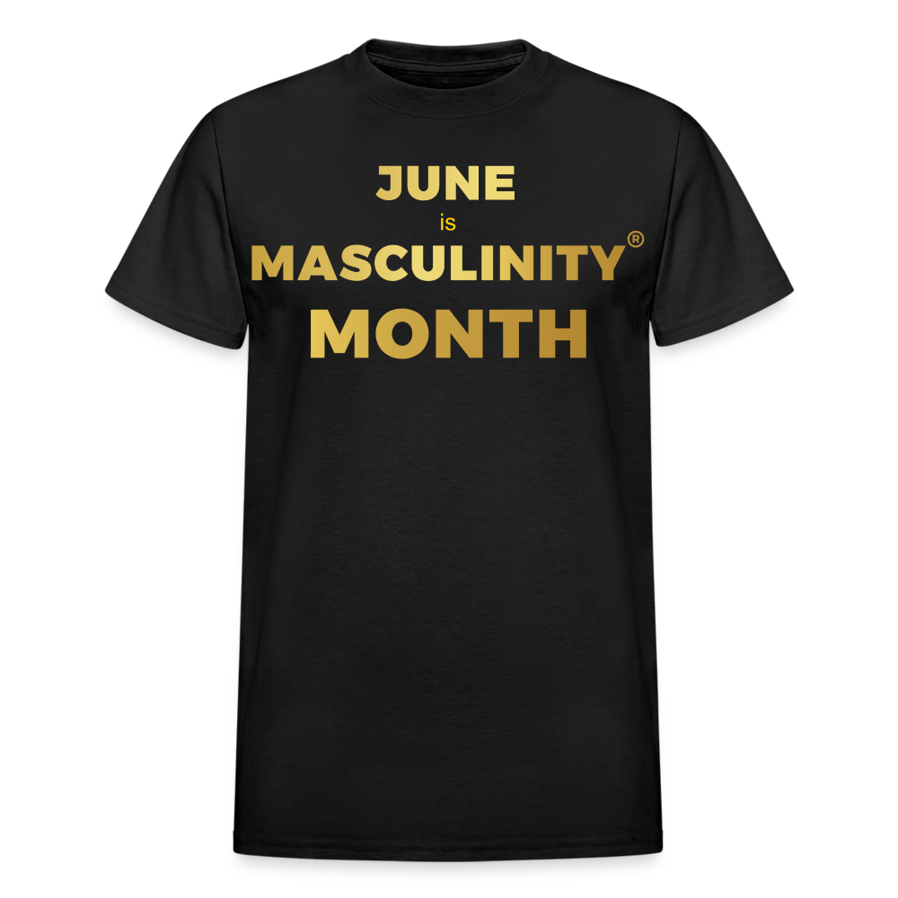 JUNE IS THE MONTH OF MASCULINITY - black