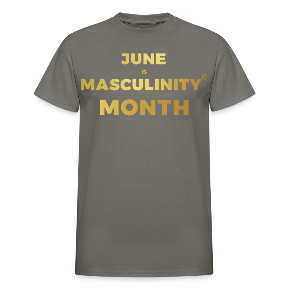 JUNE IS THE MONTH OF MASCULINITY - charcoal