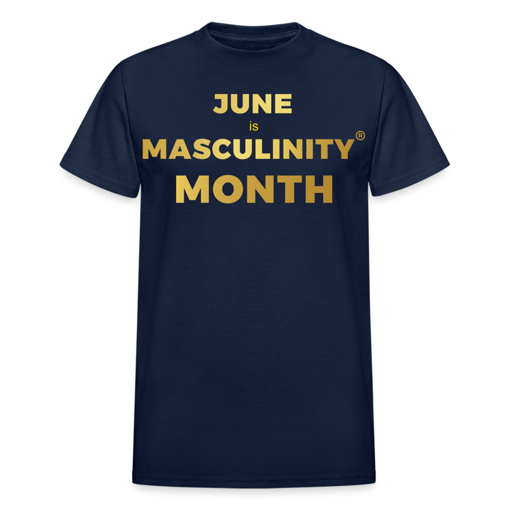 JUNE IS THE MONTH OF MASCULINITY - navy