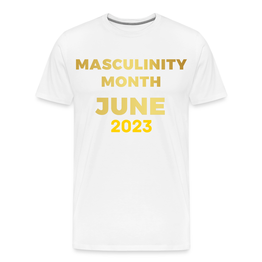MASCULINITY MONTH JUNE 2023 - white
