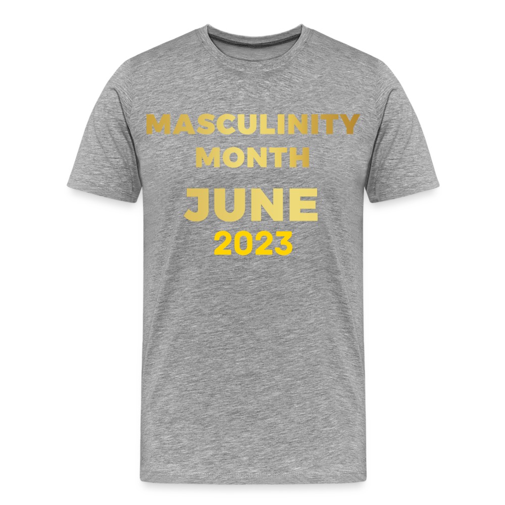 MASCULINITY MONTH JUNE 2023 - heather gray