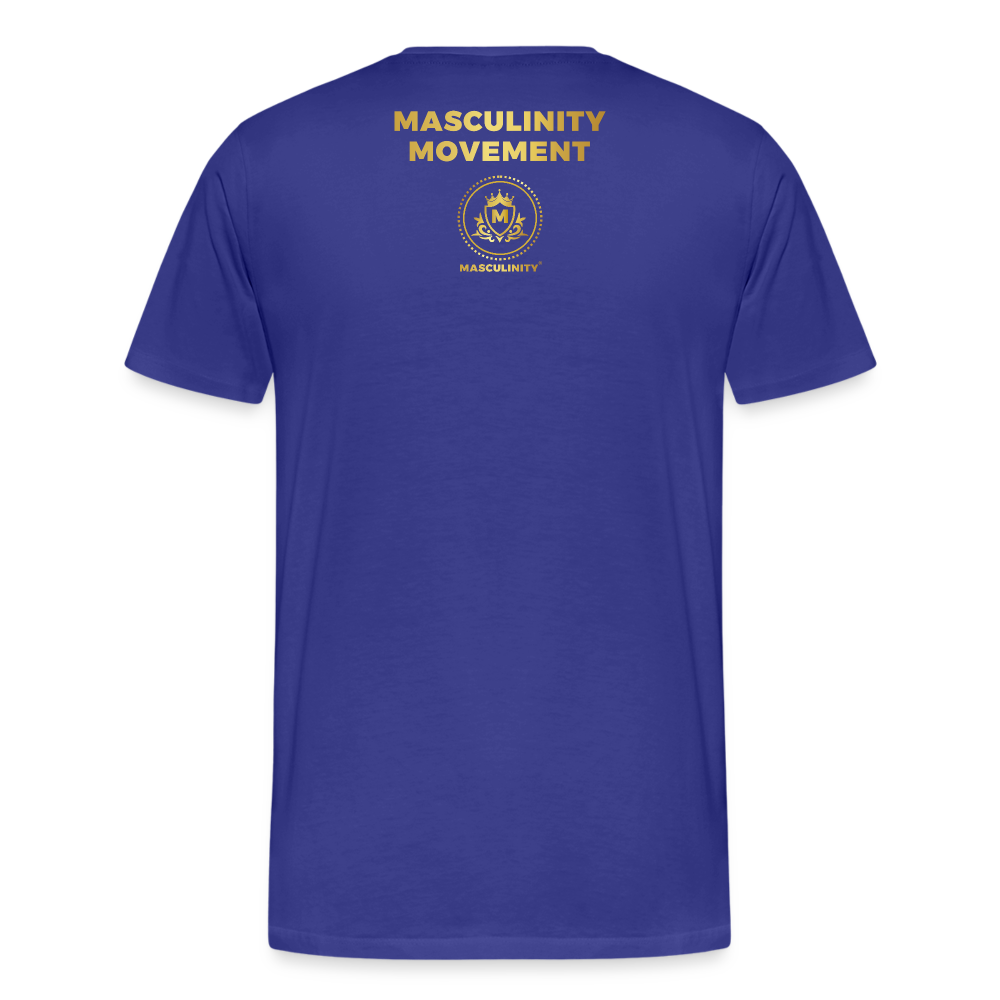MASCULINITY MONTH JUNE 2023 - royal blue
