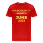 MASCULINITY MONTH JUNE 2023 - red