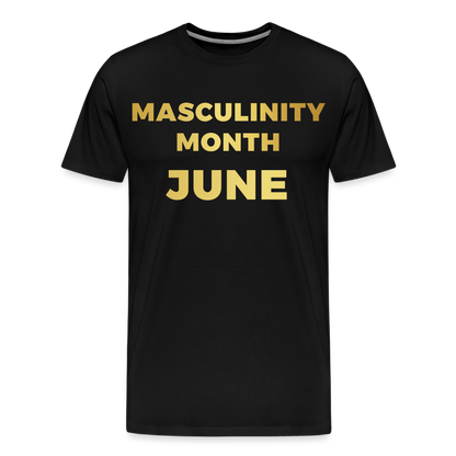 MASCULINITY MONTH JUNE/ STRAIGHT PRIDE - black