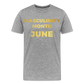 MASCULINITY MONTH JUNE/ STRAIGHT PRIDE - heather gray