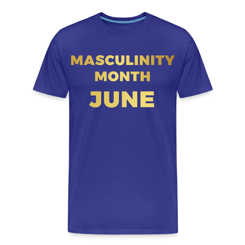 MASCULINITY MONTH JUNE/ STRAIGHT PRIDE - royal blue