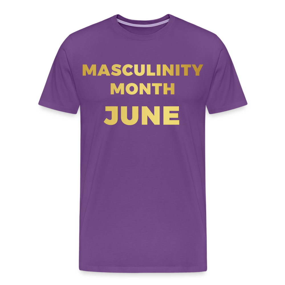 MASCULINITY MONTH JUNE/ STRAIGHT PRIDE - purple