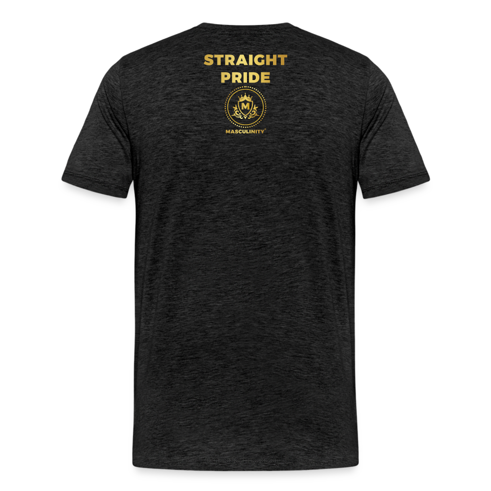 MASCULINITY MONTH JUNE/ STRAIGHT PRIDE - charcoal grey