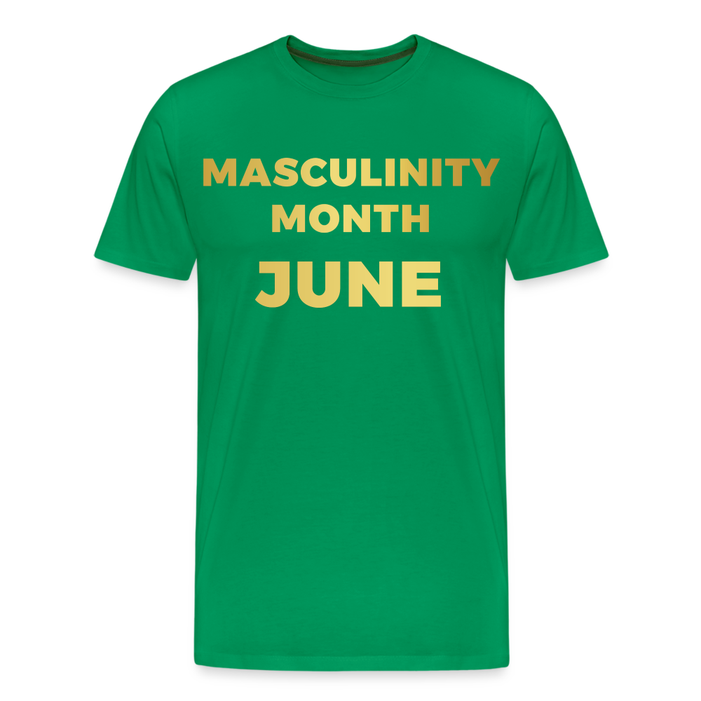 MASCULINITY MONTH JUNE/ STRAIGHT PRIDE - kelly green