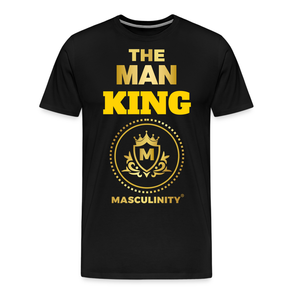 THE MAN KING "XY CHROMOSOMES" #MANCODE - black