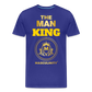 THE MAN KING "XY CHROMOSOMES" #MANCODE - royal blue