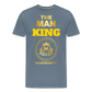 THE MAN KING "XY CHROMOSOMES" #MANCODE - steel blue