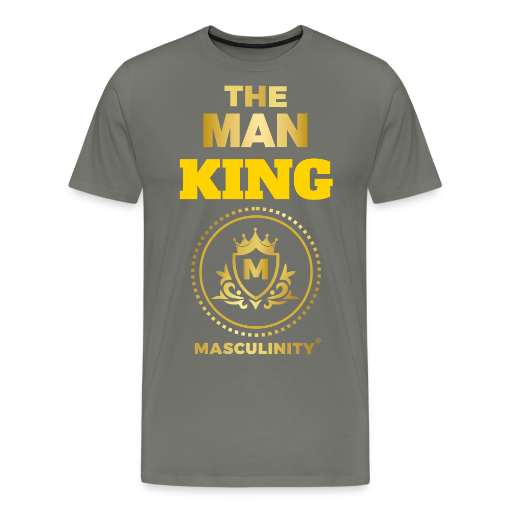 THE MAN KING "XY CHROMOSOMES" #MANCODE - asphalt gray