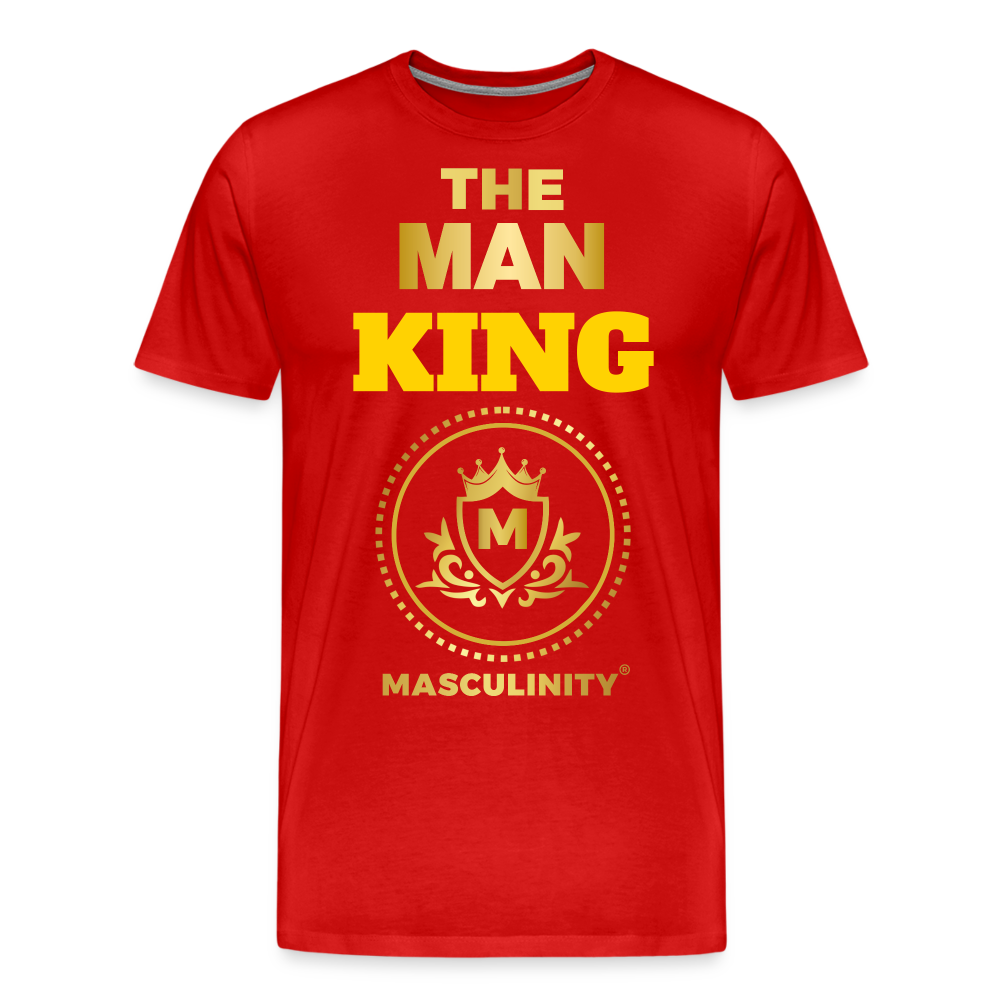 THE MAN KING "XY CHROMOSOMES" #MANCODE - red