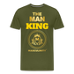THE MAN KING "XY CHROMOSOMES" #MANCODE - olive green