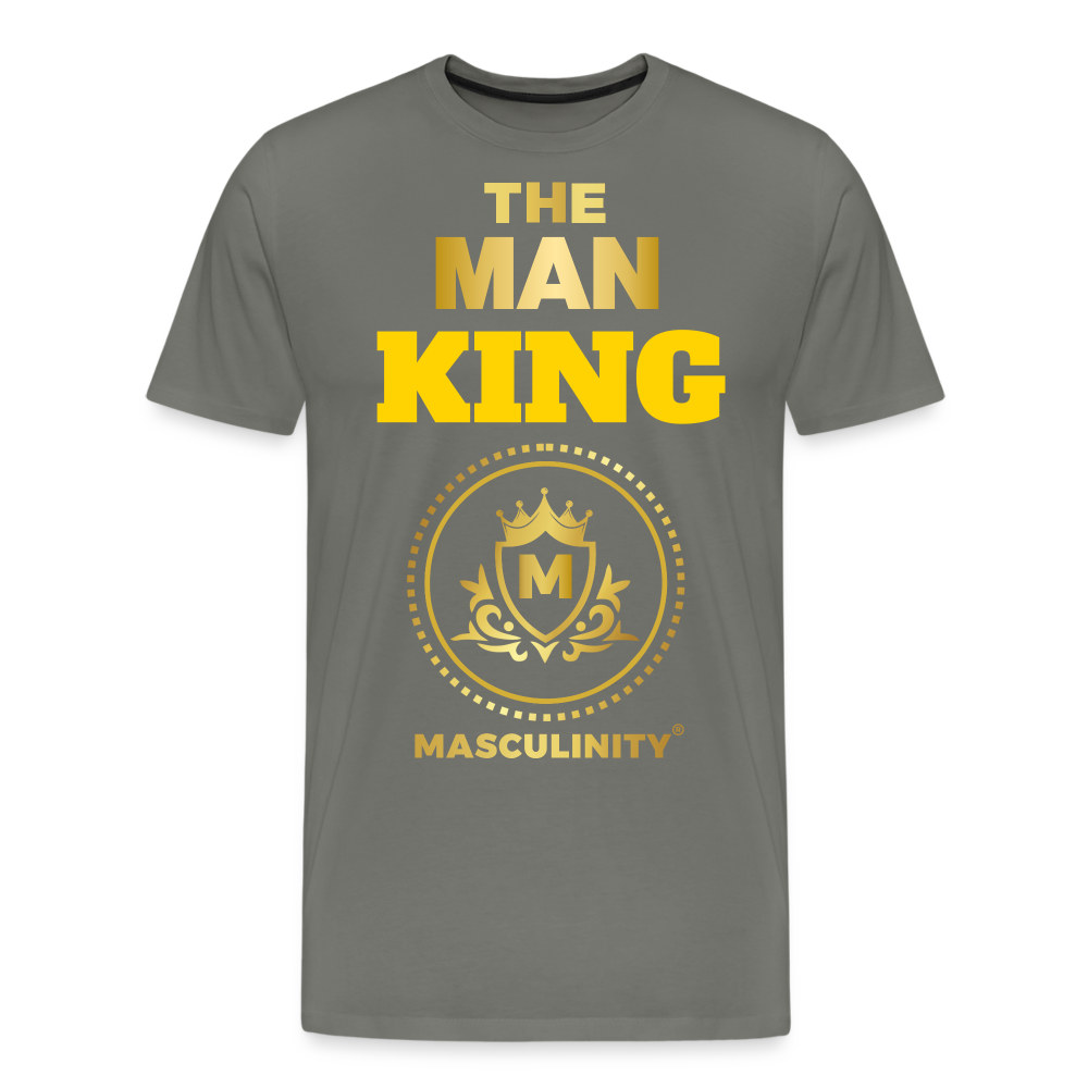 THE MAN KING "LONG LIVE MASCULINITY" - asphalt gray
