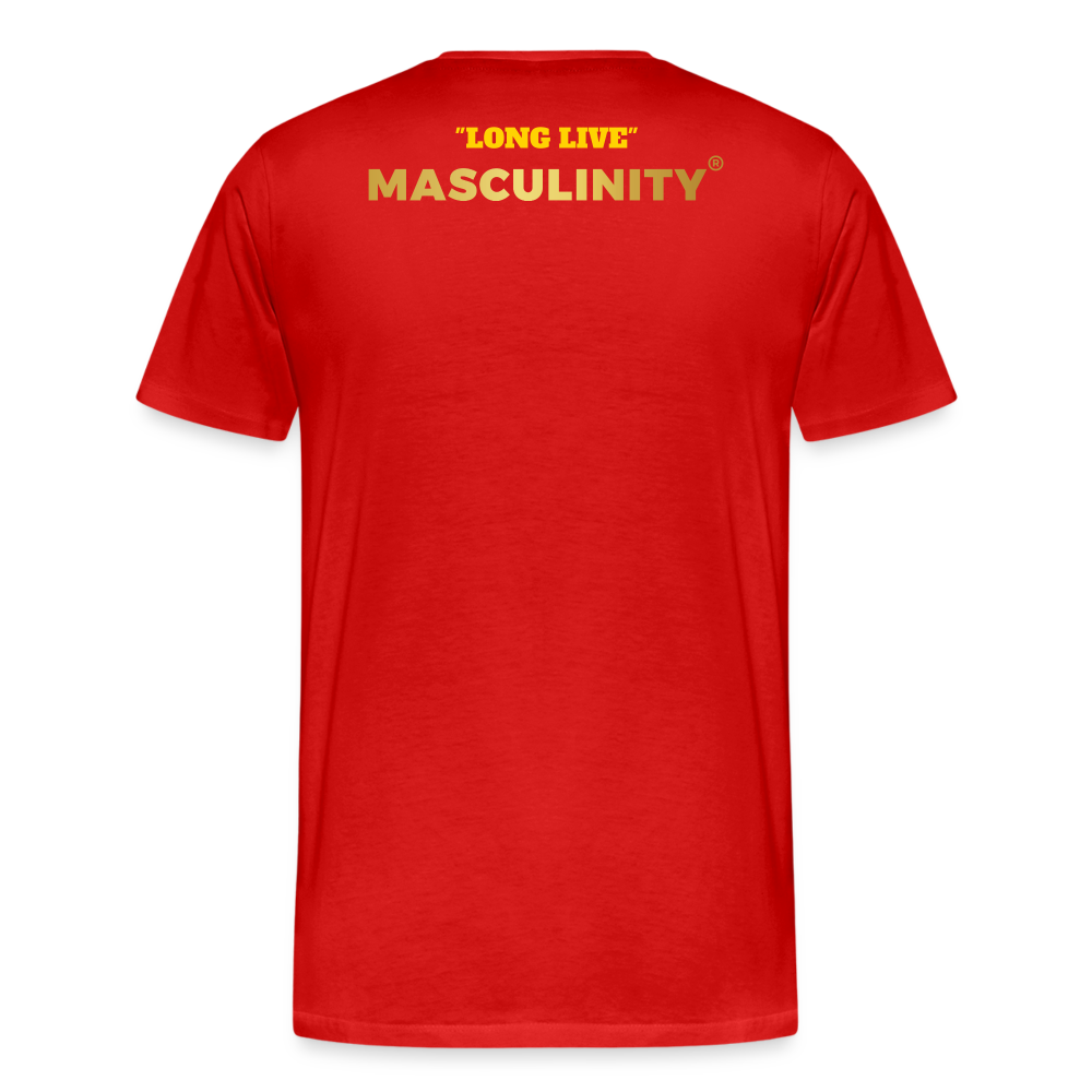 THE MAN KING "LONG LIVE MASCULINITY" - red