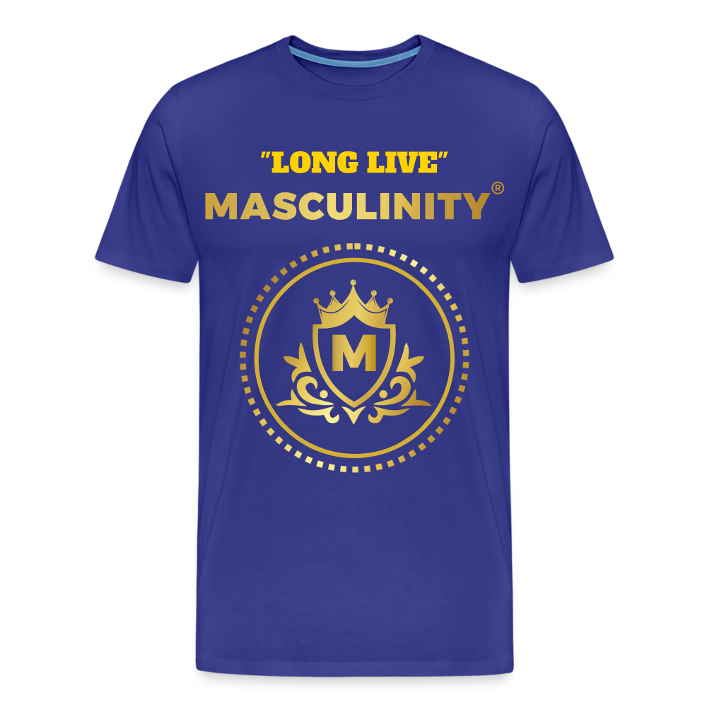 "LONG LIVE" MASCULINITY - royal blue