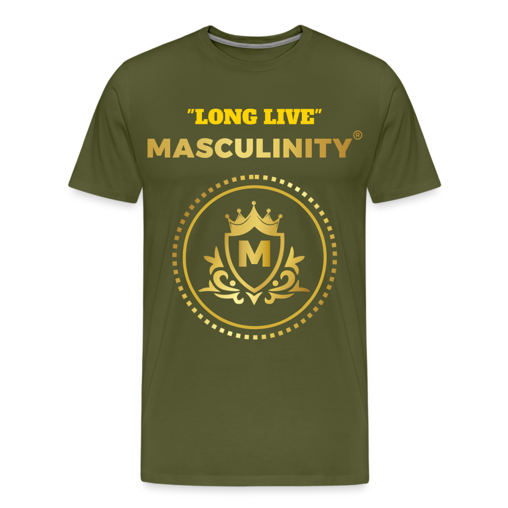 "LONG LIVE" MASCULINITY - olive green