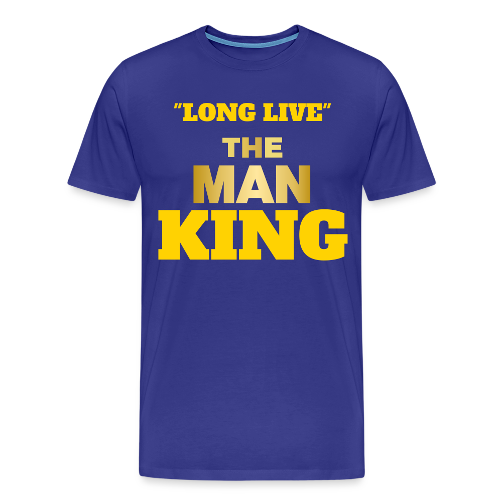 "LONG LIVE" THE MAN KING - royal blue