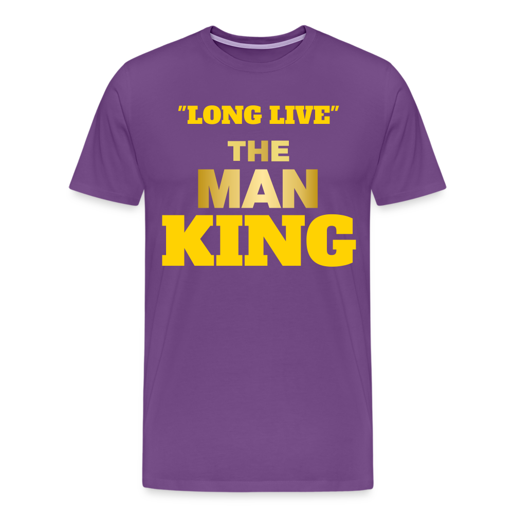 "LONG LIVE" THE MAN KING - purple
