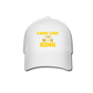 "LONG LIVE" THE MAN KING FLEX FIT BASE BALL CAP - white