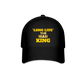 "LONG LIVE" THE MAN KING FLEX FIT BASE BALL CAP - black