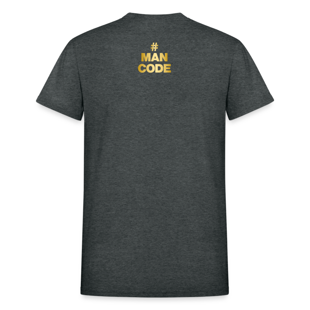 "UNCOMPROMISED" MASCULINITY T-Shirt - deep heather