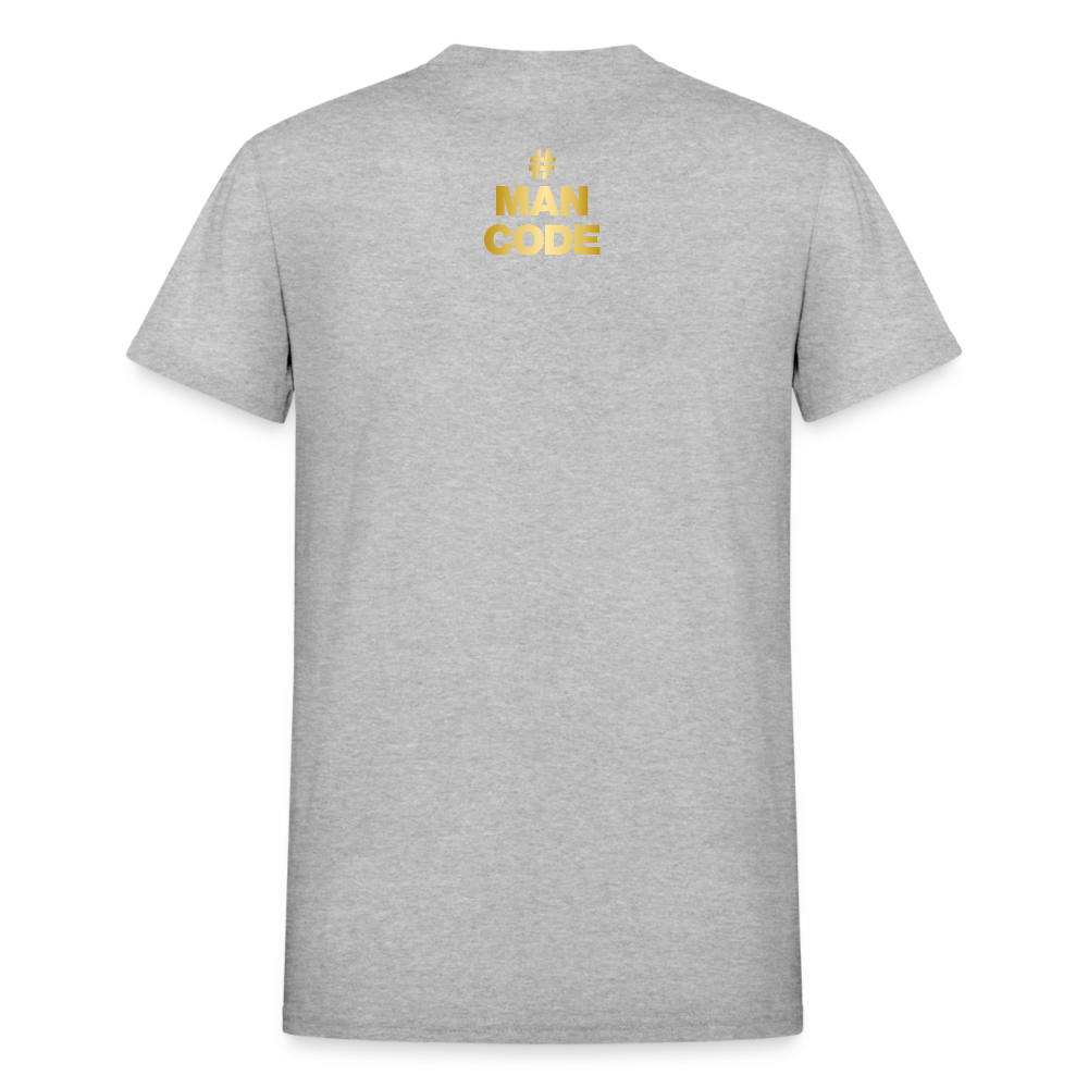 "UNCOMPROMISED" MASCULINITY T-Shirt - heather gray