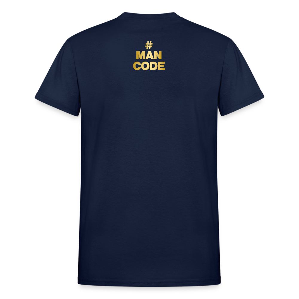 "UNCOMPROMISED" MASCULINITY T-Shirt - navy