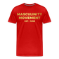 MASCULINITY MOVEMENT EST. JUNE - red