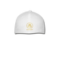 MELANATED MASCULINITY Baseball Cap - white