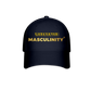 MELANATED MASCULINITY Baseball Cap - navy