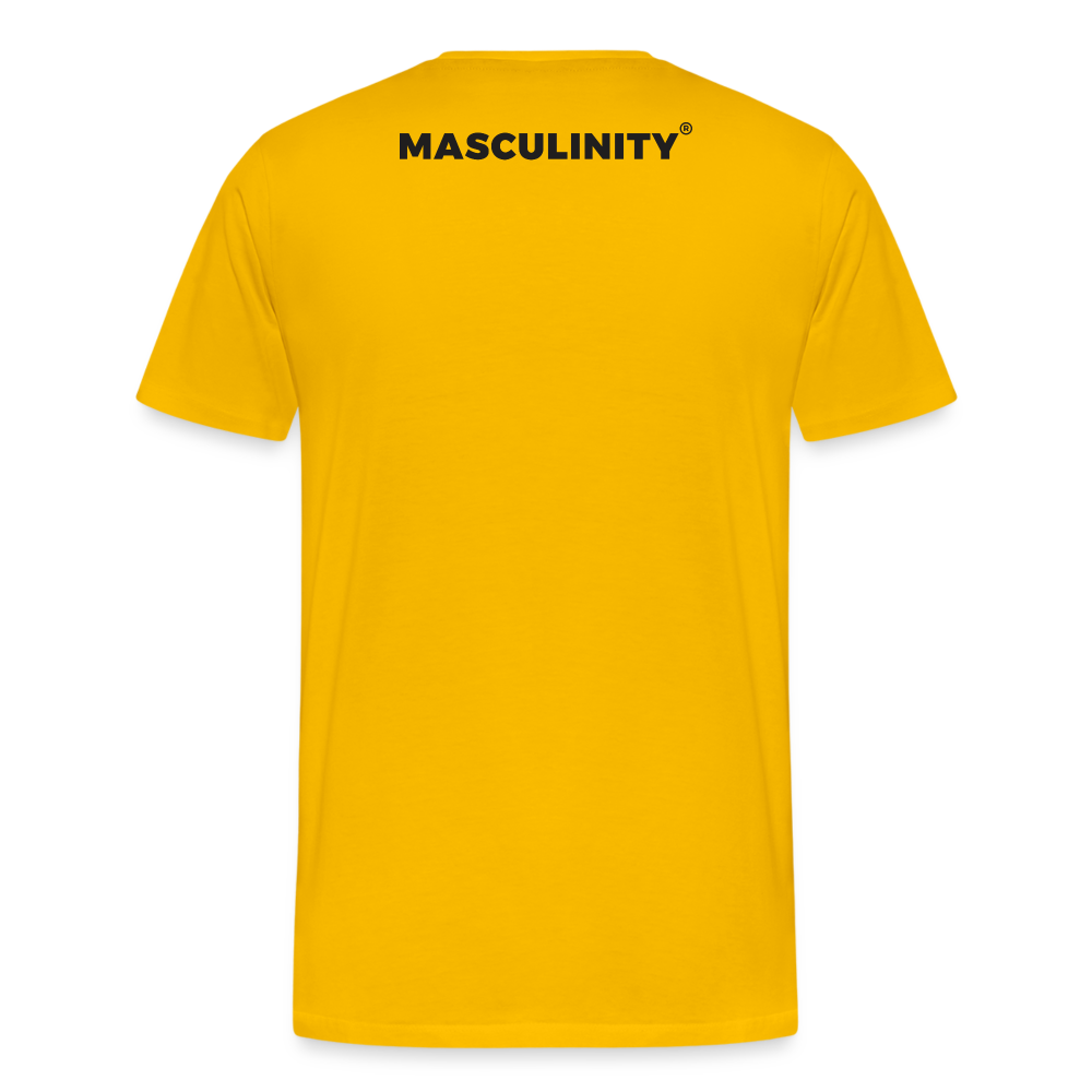 24 Karat GOLD "Ladies Love" Melanated Masculinity T-Shirt - sun yellow