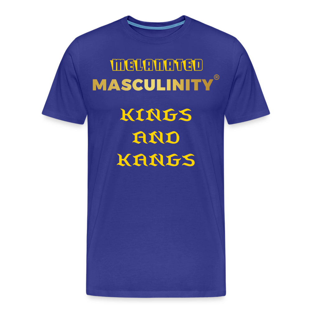 Melanated Masculinity KINGS and KANGS - royal blue