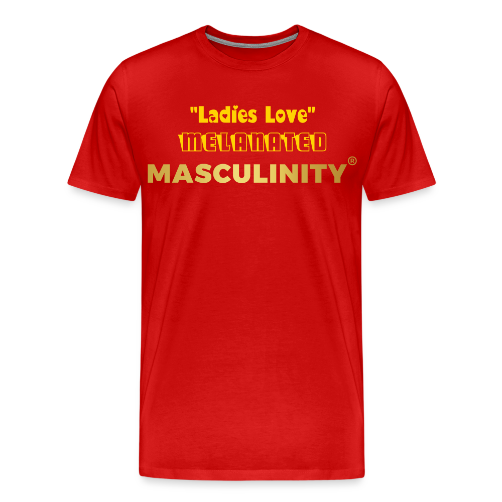 "Ladies Love" Melanated Masculinity - red